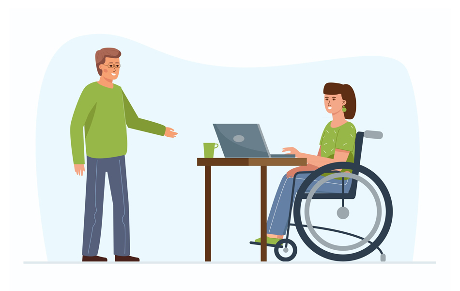 หางานให้ผู้พิการ